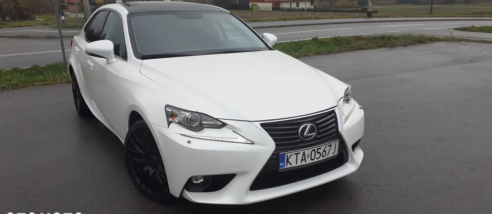 Lexus IS cena 78600 przebieg: 121000, rok produkcji 2014 z Tarnów małe 254